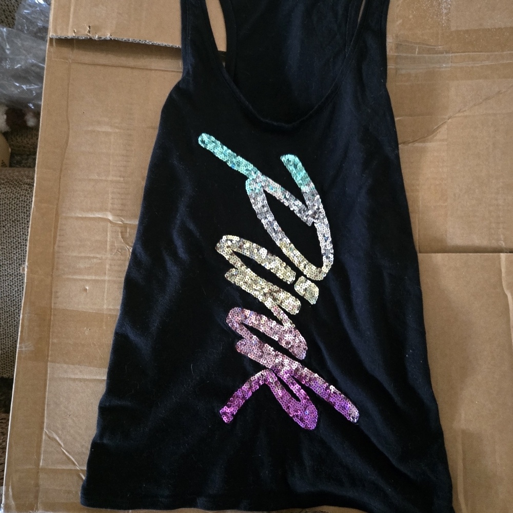PINK tank top size Large